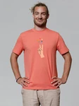 wat? Apparel T-Shirt Spread Love Rosa/Orange