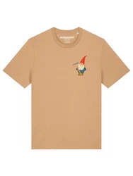 wat? Apparel T-Shirt Gartenzwerg Khaki/Beige/Braun