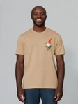 wat? Apparel T-Shirt Gartenzwerg Khaki/Beige/Braun