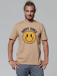 T-Shirt Happy times smiley emoji