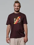 wat? Apparel T-Shirt Kassette Bordeaux/Dunkelrot