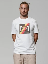wat? Apparel T-Shirt Kassette Weiß