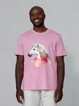 wat? Apparel T-Shirt Flash Rosa