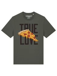 wat? Apparel T-Shirt True Love Dunkelgrün/Braun