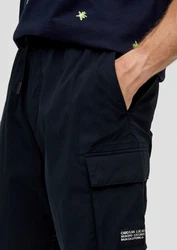 s.Oliver Bermudas mit Cargo-Taschen Dunkelblau/Blau/Lila