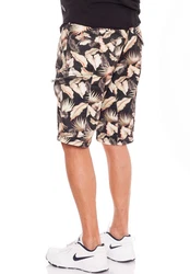 Jet Lag Cargoshorts mit Seitentaschen Beige/Gelb/Schwarz