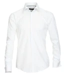 VENTI Langarm Businesshemd Evening uni Weiß/Creme