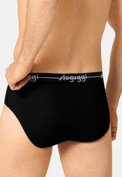 sloggi Slip 4er Pack men Start Midi Slip / Unterhose Dunkelblau/Blau/Lila