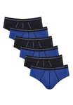 sloggi Slip 6er Pack Start Midi Slip / Unterhose Blau/Dunkelblau/Hellblau