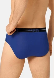 sloggi Slip 4er Pack men Start Midi Slip / Unterhose Dunkelblau/Blau
