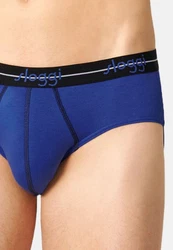 sloggi Slip 4er Pack men Start Midi Slip / Unterhose Dunkelblau/Blau
