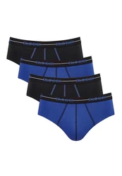 sloggi Slip 4er Pack men Start Midi Slip / Unterhose Dunkelblau/Blau