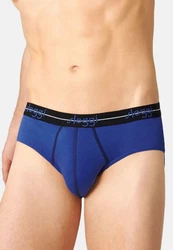 sloggi Slip 4er Pack men Start Midi Slip / Unterhose Dunkelblau/Blau