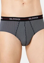 sloggi Slip 4er Pack men Start Midi Slip / Unterhose Schwarz