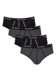 Slip 4er Pack Start (Spar-Set, 4-St) Midi Slip / Unterhose - Baumwolle - Ohne Eingriff -