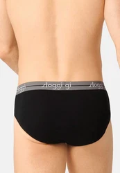 sloggi Slip 4er Pack men Start Midi Slip / Unterhose Gelb/Schwarz/Dunkelgrau/Grau