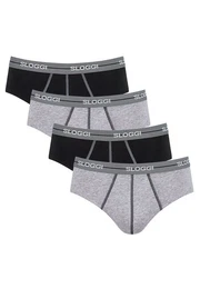 Slip 4er Pack Start (Spar-Set, 4-St) Midi Slip / Unterhose - Baumwolle - Ohne Eingriff -