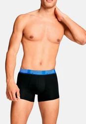 PUMA MEN EVERYDAY TRUNK 2P Schwarz/Dunkelblau/Lila