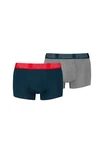 PUMA MEN EVERYDAY TRUNK 2P Grau/Dunkelblau/Blau/Rot