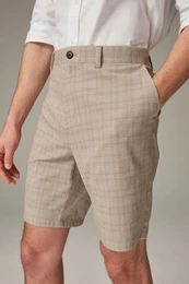 Chinoshorts Karierte Chinohose (1-tlg)