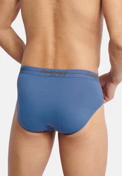 sloggi Slip 4er Pack men Start Midi Slip / Unterhose Hellblau/Blau