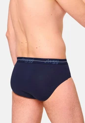 sloggi Slip 4er Pack men Start Midi Slip / Unterhose Dunkelblau/Blau