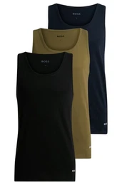 Tanktop (Packung, 3-tlg) mit Stickerei