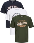 Jack & Jones Print-Shirt (Spar Set, 3er-Pack) Jack & Jones Print-Shirt (Spar Set, 3er-Pack)