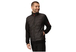 Regatta Strickfleecejacke Colliston Rot/Schwarz/Grau/Dunkelrot/Bordeaux