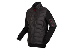 Regatta Strickfleecejacke Colliston Rot/Schwarz/Grau/Dunkelrot/Bordeaux