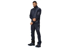 Regatta Strickfleecejacke Colliston Dunkelblau/Blau