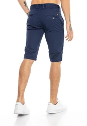 RedBridge Herren Chino Shorts Dunkelblau/Hellblau/Blau