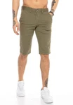 RedBridge Herren Chino Shorts Khaki/Dunkelgrün/Creme/Beige RedBridge Herren Chino Shorts Khaki/Dunkelgrün/Creme/Beige