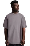 Reichstadt Oversize-Shirt Casual Kurzarm T-shirt (23RS041) Dunkelgrau (23RS041)