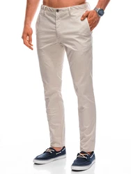 Edoti Herren Chinohose Khaki/Beige
