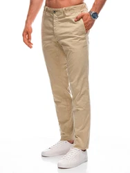 Edoti Herren Chinohose Khaki/Beige