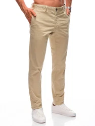 Edoti Herren Chinohose Khaki/Beige