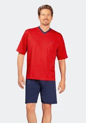 Hajo Schlafanzug Shorty Premium Cotton Tencel 