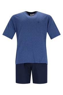 Hajo Schlafanzug Shorty Premium Cotton Tencel