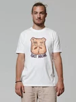 wat? Apparel T-Shirt Toast Malone Braun/Weiß/Beige/Creme