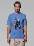 wat? Apparel T-Shirt Fancy Birds Hellblau/Blau