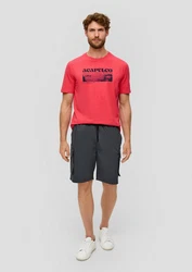 s.Oliver Bermudas mit Cargo-Taschen Rot