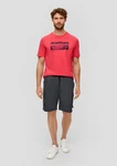 s.Oliver Bermudas mit Cargo-Taschen Rot