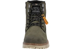 Dockers by Gerli Stiefel Schnürstiefelette Dunkelgrün/Khaki