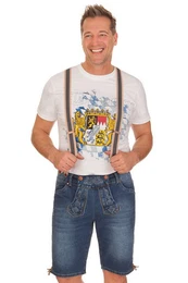 Trachtenjeans Trachtenjeans Herren - LEO - blau