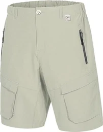 Cargoshorts Cargoshorts Hose Wanderhose Reiverschlusstasche Wandershorts Gruen-M