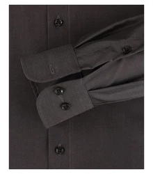 CASAMODA Businesshemd Comfort Fit Kentkragen silber