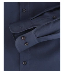 CASAMODA Businesshemd Comfort Fit Kentkragen blau