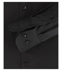 CASAMODA Businesshemd Comfort Fit Kentkragen schwarz