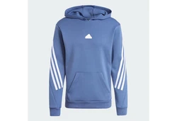 adidas Sportswear Hoodie FUTURE ICONS 3-STREIFEN HOODIE Hellblau/Blau/Grau